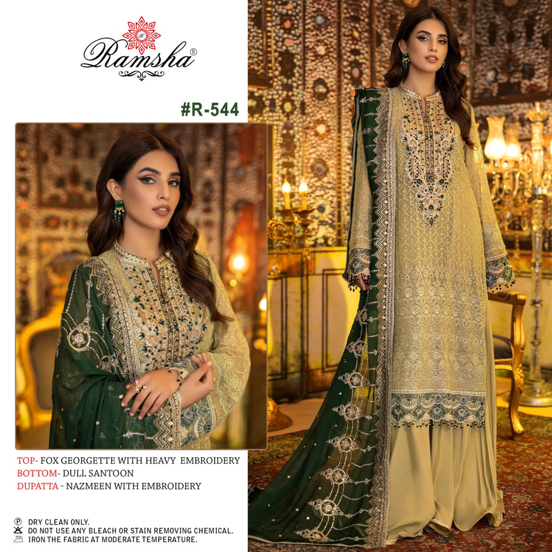 RAMSHA D.NO R-544 SALWAR SUIT Anant Tex Exports Private Limited