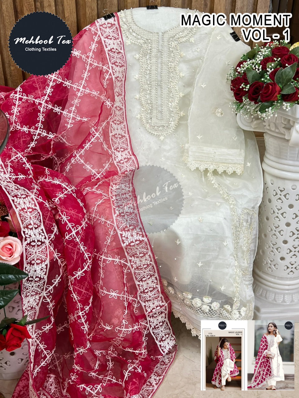 Occasion Wear Embroidery Suit D.no-1006 Anant Tex Exports Private Limited