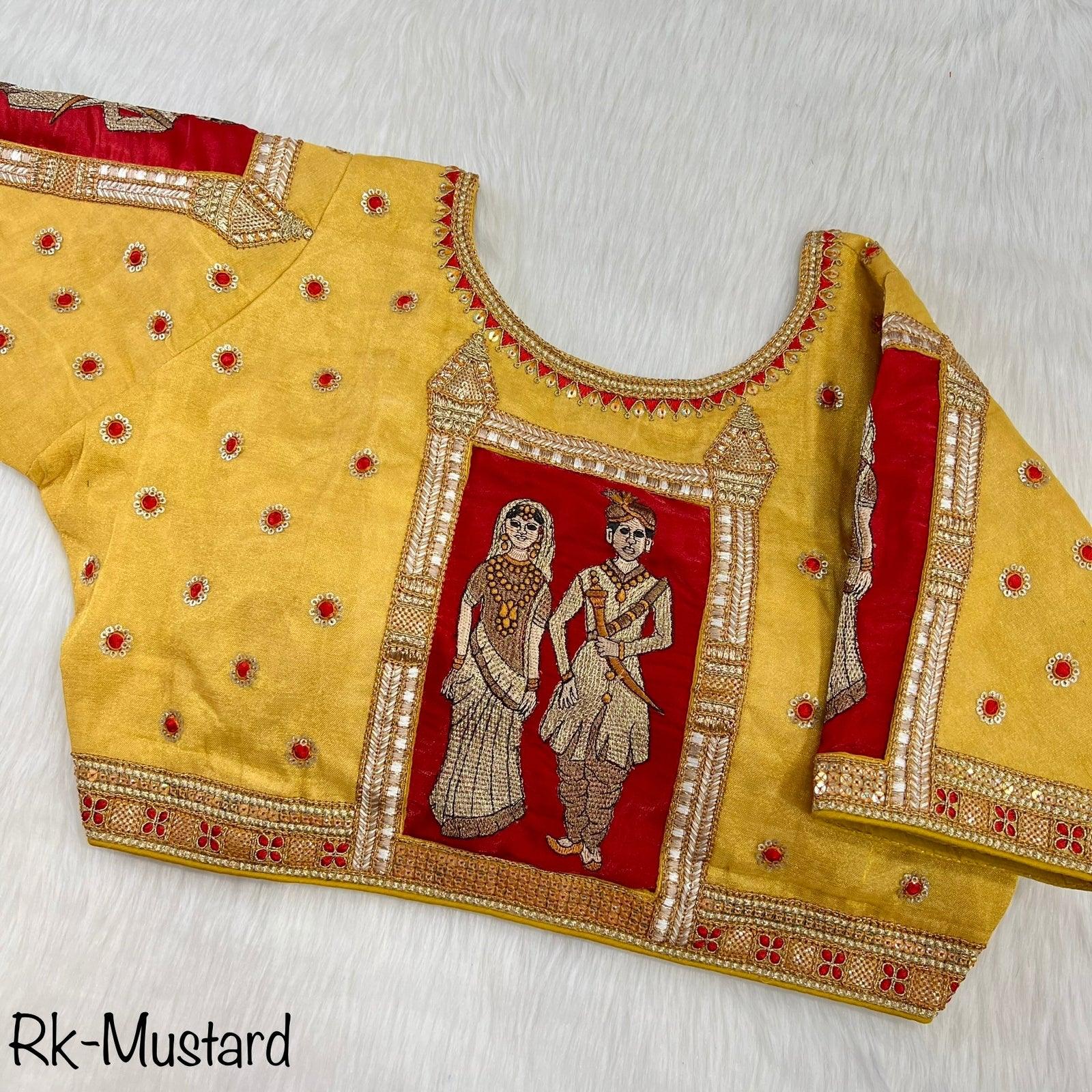 Raja Rani Wedding Blouse Anant Tex Exports Private Limited