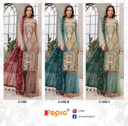 FEPIC ROSEMEEN D.NO C -1552 DESIGNER SUIT Anant Tex Exports Private Limited