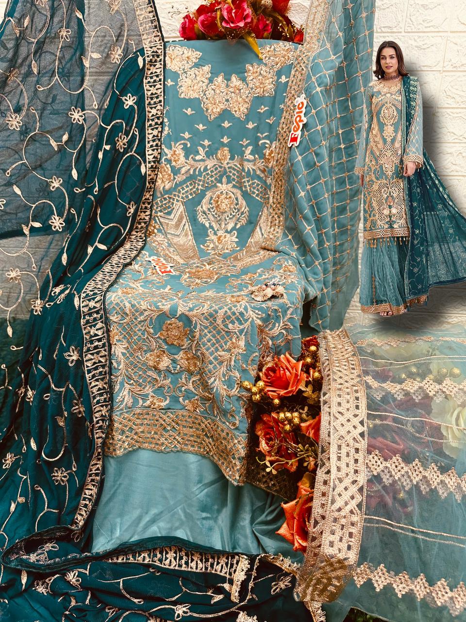 FEPIC ROSEMEEN D.NO C -1552 DESIGNER SUIT Anant Tex Exports Private Limited