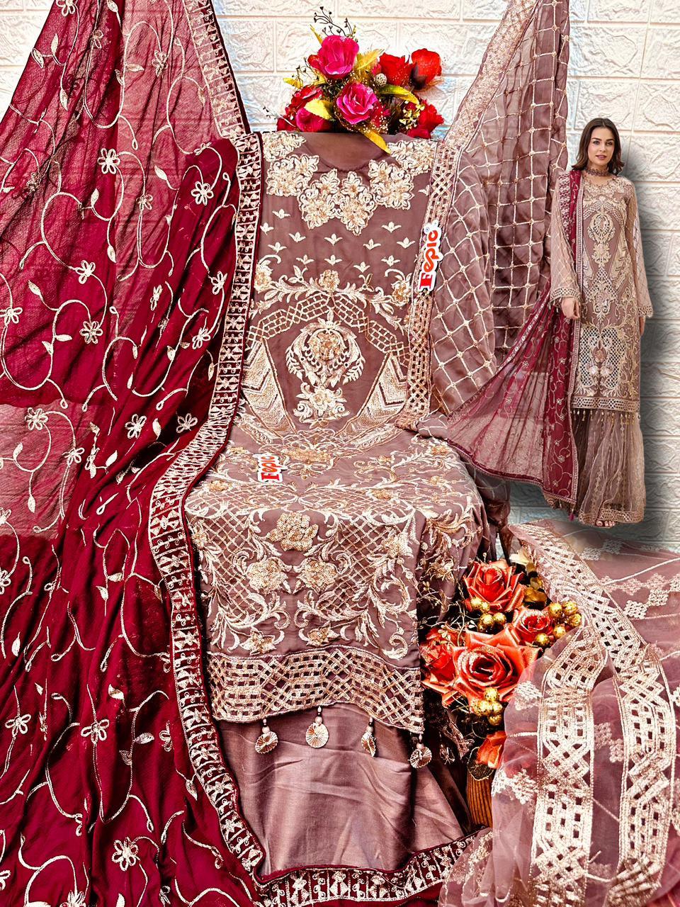 FEPIC ROSEMEEN D.NO C -1552 DESIGNER SUIT Anant Tex Exports Private Limited