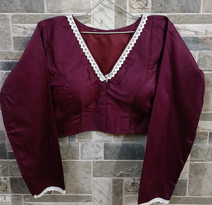TANYA-3 COTTON SILK BLOUSE Anant Tex Exports Private Limited
