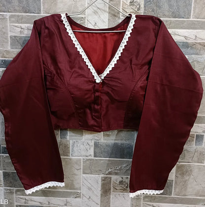 TANYA-3 COTTON SILK BLOUSE Anant Tex Exports Private Limited