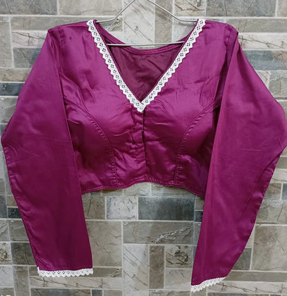 TANYA-3 COTTON SILK BLOUSE Anant Tex Exports Private Limited