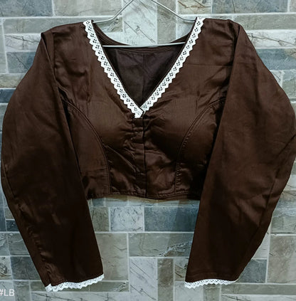 TANYA-3 COTTON SILK BLOUSE Anant Tex Exports Private Limited