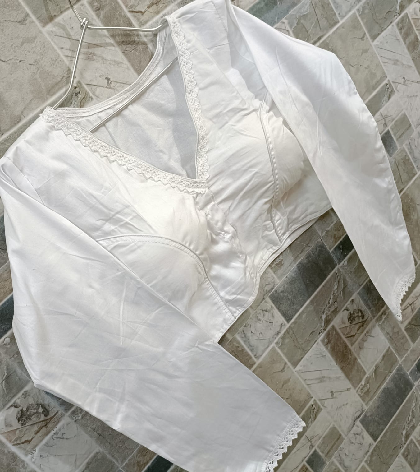 TANYA-3 COTTON SILK BLOUSE Anant Tex Exports Private Limited