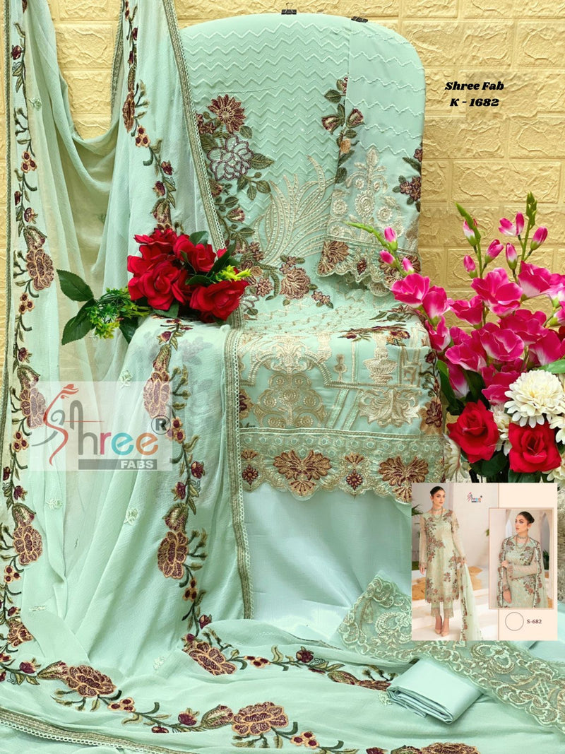 Ramsha Party Wear Suit D.no. K-1682 Anant Tex Exports Private Limited