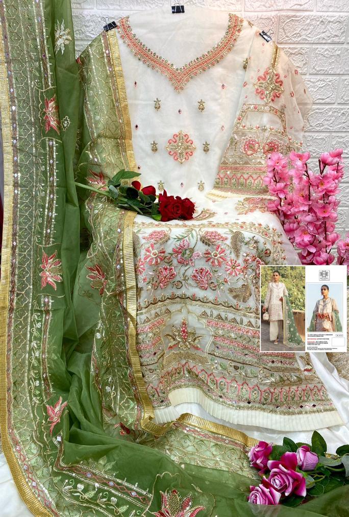 MUSHQ D.NO-M-197-AB DESIGNER SUIT Anant Tex Exports Private Limited