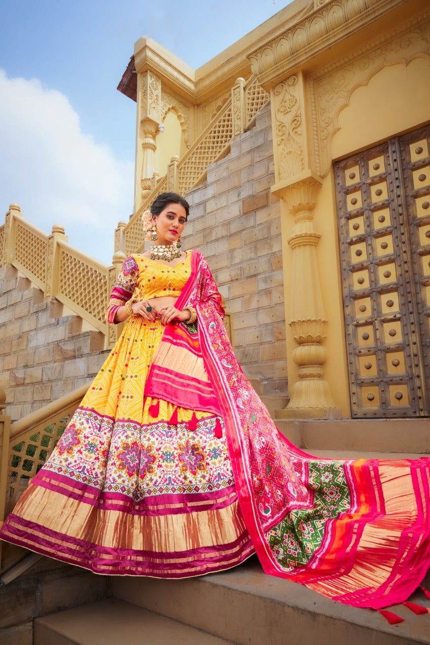 Gaji Lehenga Choli
