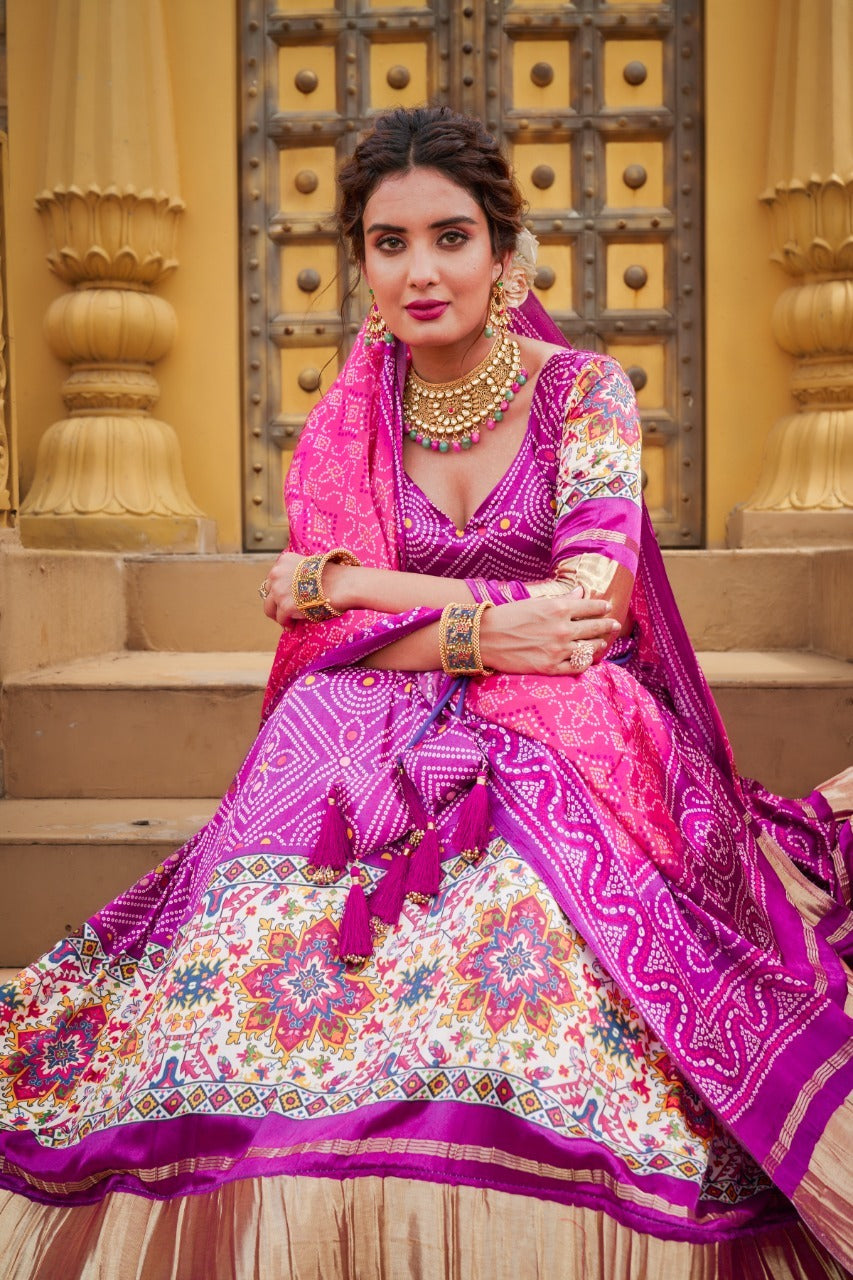 Gaji Lehenga Choli