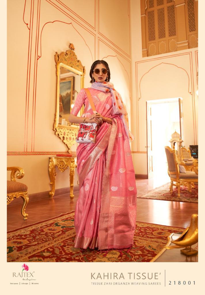 RajTex Kahira Tissue Silk Saree Anant Tex Exports Private Limited