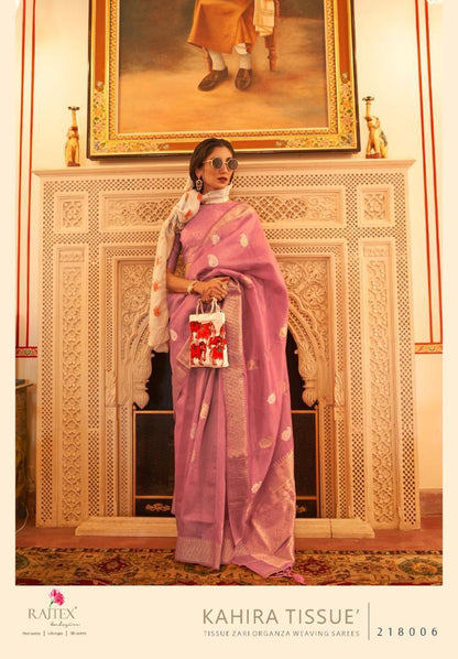 RajTex Kahira Tissue Silk Saree Anant Tex Exports Private Limited
