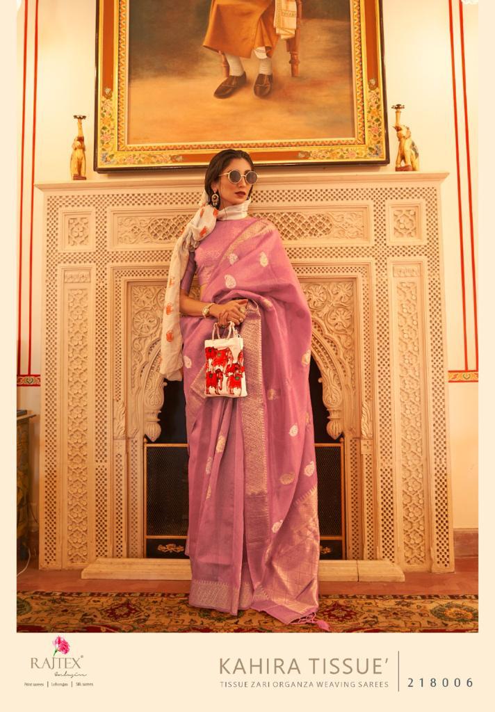RajTex Kahira Tissue Silk Saree Anant Tex Exports Private Limited
