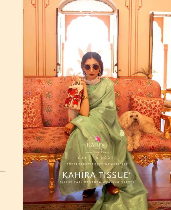 RajTex Kahira Tissue Silk Saree Anant Tex Exports Private Limited