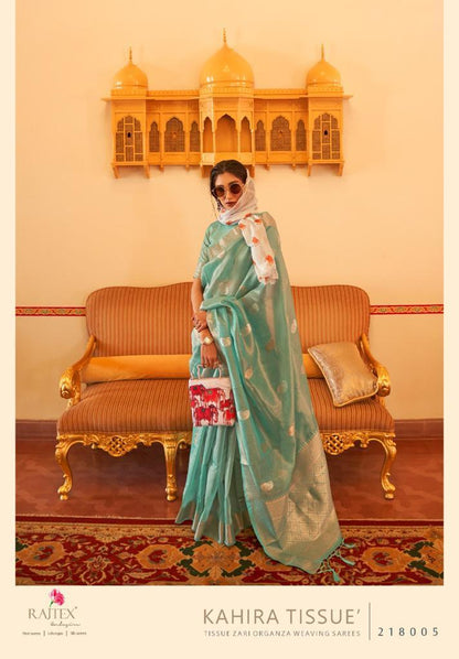 RajTex Kahira Tissue Silk Saree Anant Tex Exports Private Limited