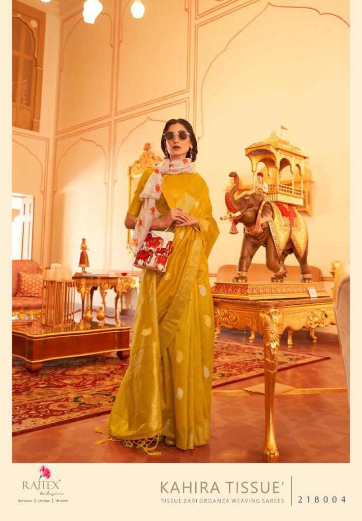 RajTex Kahira Tissue Silk Saree Anant Tex Exports Private Limited