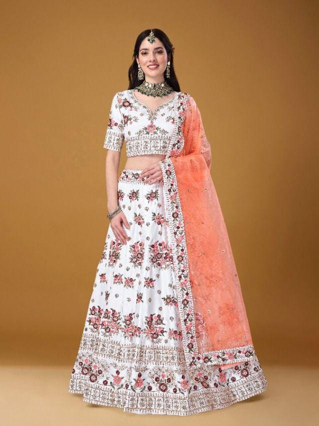 BIVA-MONALISAA VOL-1 11001 TO 11007 SERIES LEHENGA Anant Tex Exports Private Limited