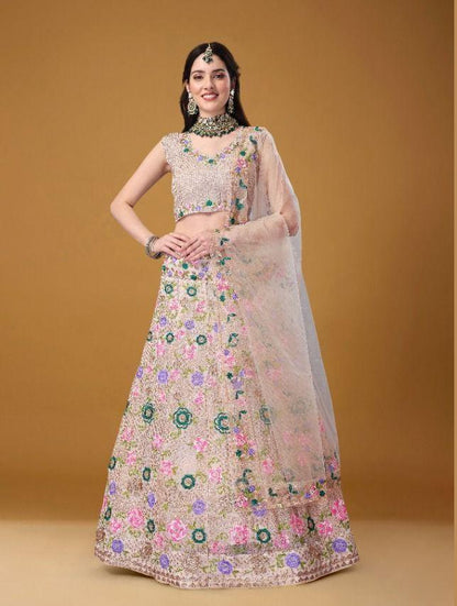 BIVA-MONALISAA VOL-1 11001 TO 11007 SERIES LEHENGA Anant Tex Exports Private Limited