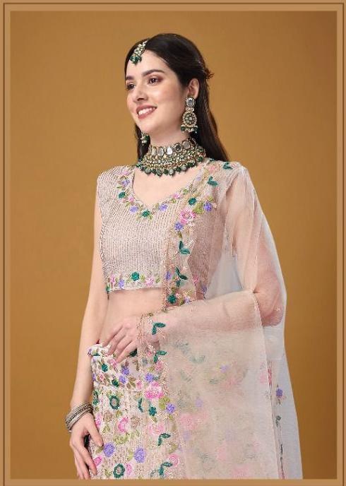 BIVA-MONALISAA VOL-1 11001 TO 11007 SERIES LEHENGA Anant Tex Exports Private Limited