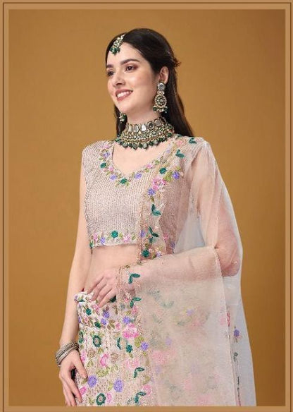 BIVA-MONALISAA VOL-1 11001 TO 11007 SERIES LEHENGA Anant Tex Exports Private Limited