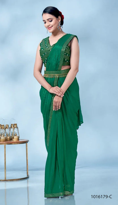 PARTY WEAR READYMADE SAREEE Anant Tex Exports Private Limited