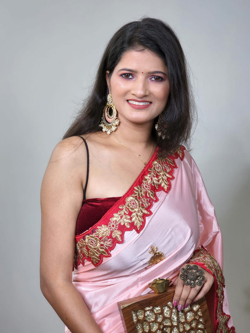 PARTY WEAR EMBROIDERED SAREE Anant Tex Exports Private Limited