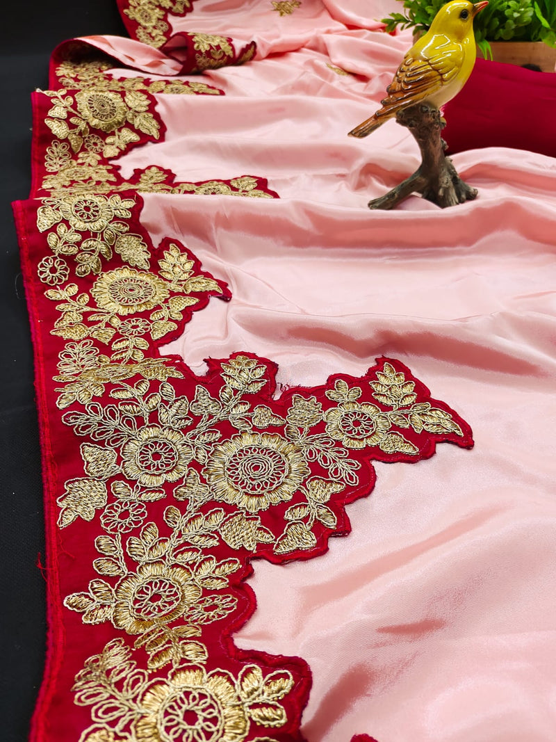 PARTY WEAR EMBROIDERED SAREE Anant Tex Exports Private Limited