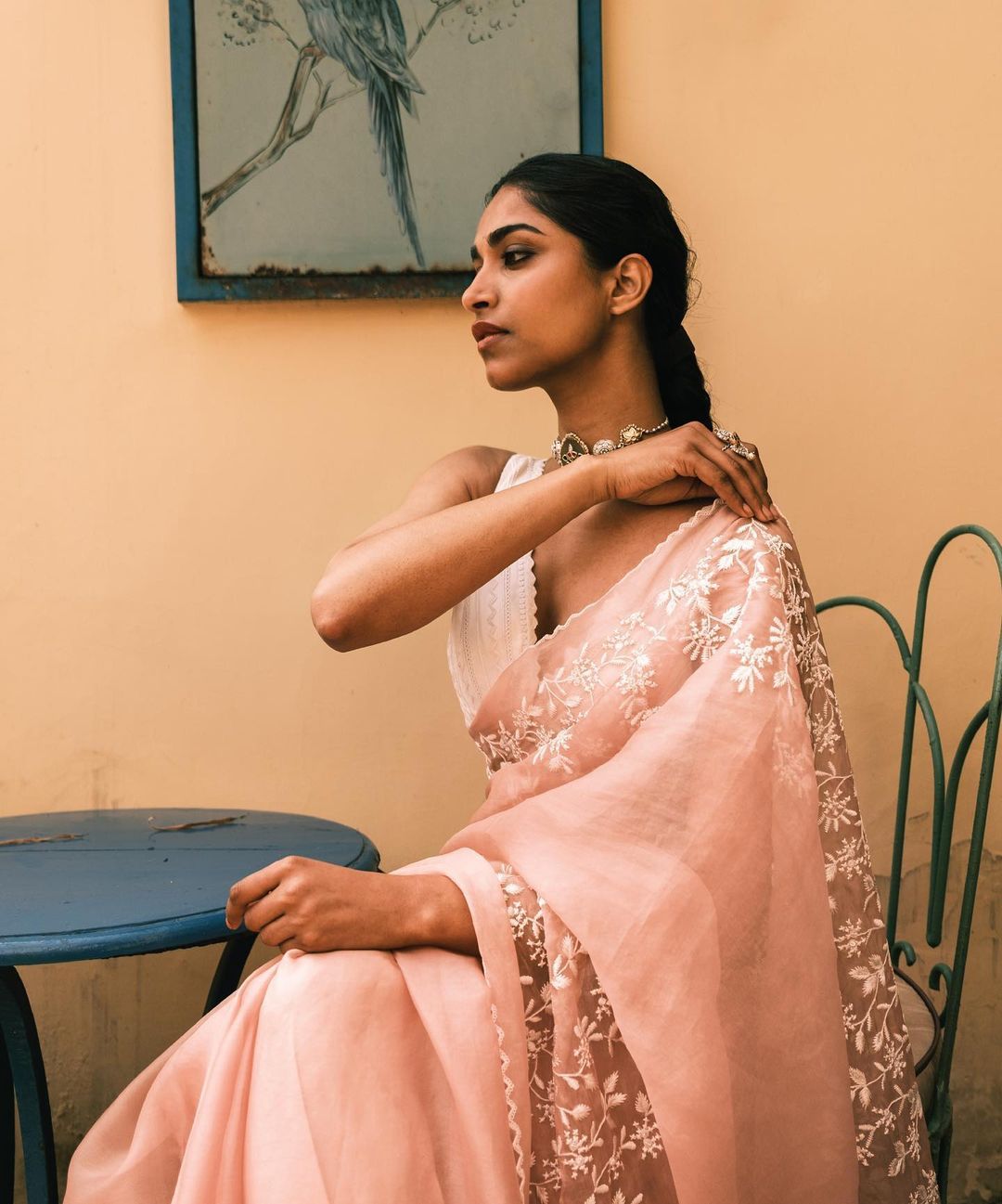 Shobhita Heavy Organza Silk Saree Anant Tex Exports Private Limited