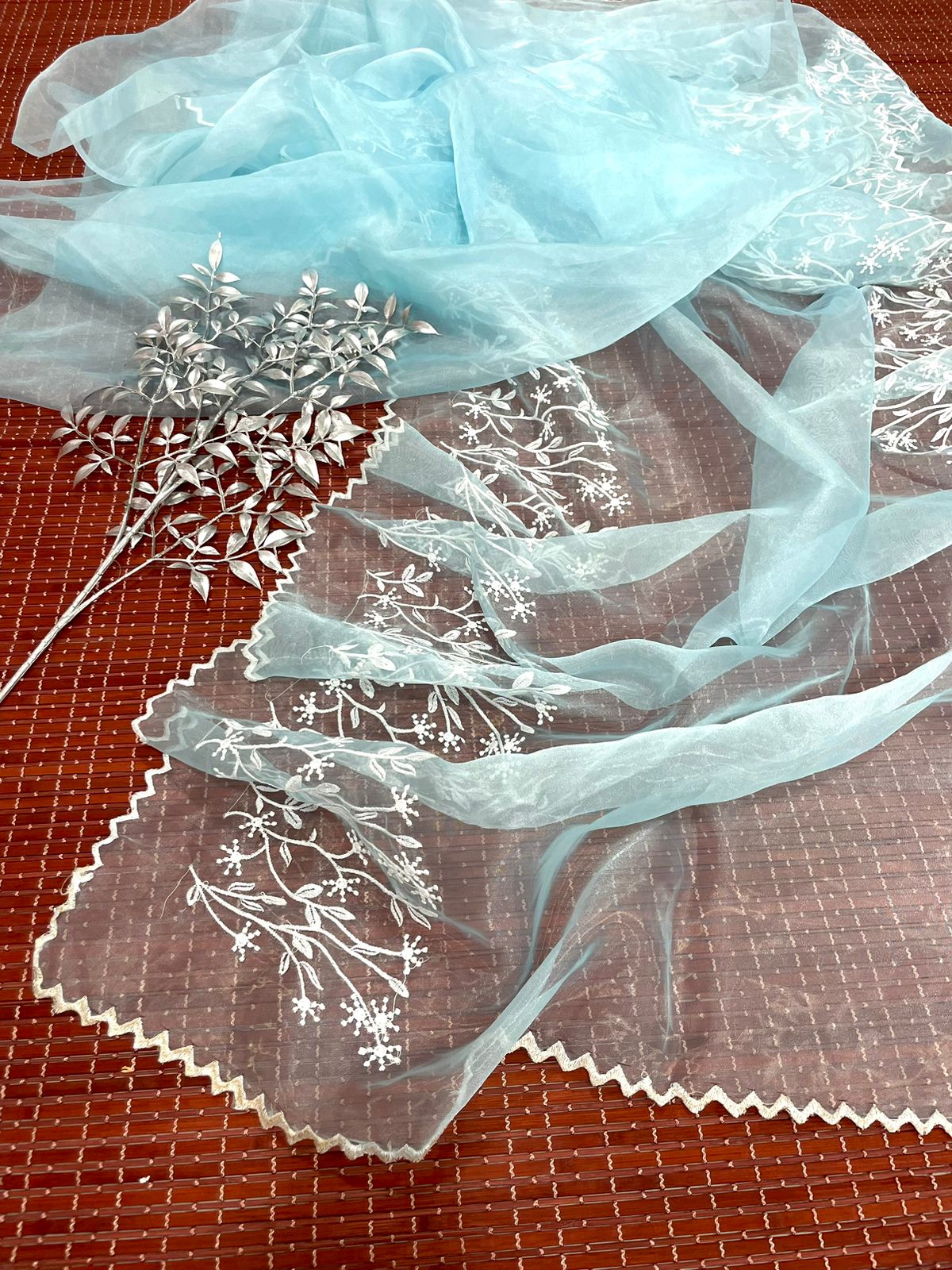 Shobhita Heavy Organza Silk Saree Anant Tex Exports Private Limited