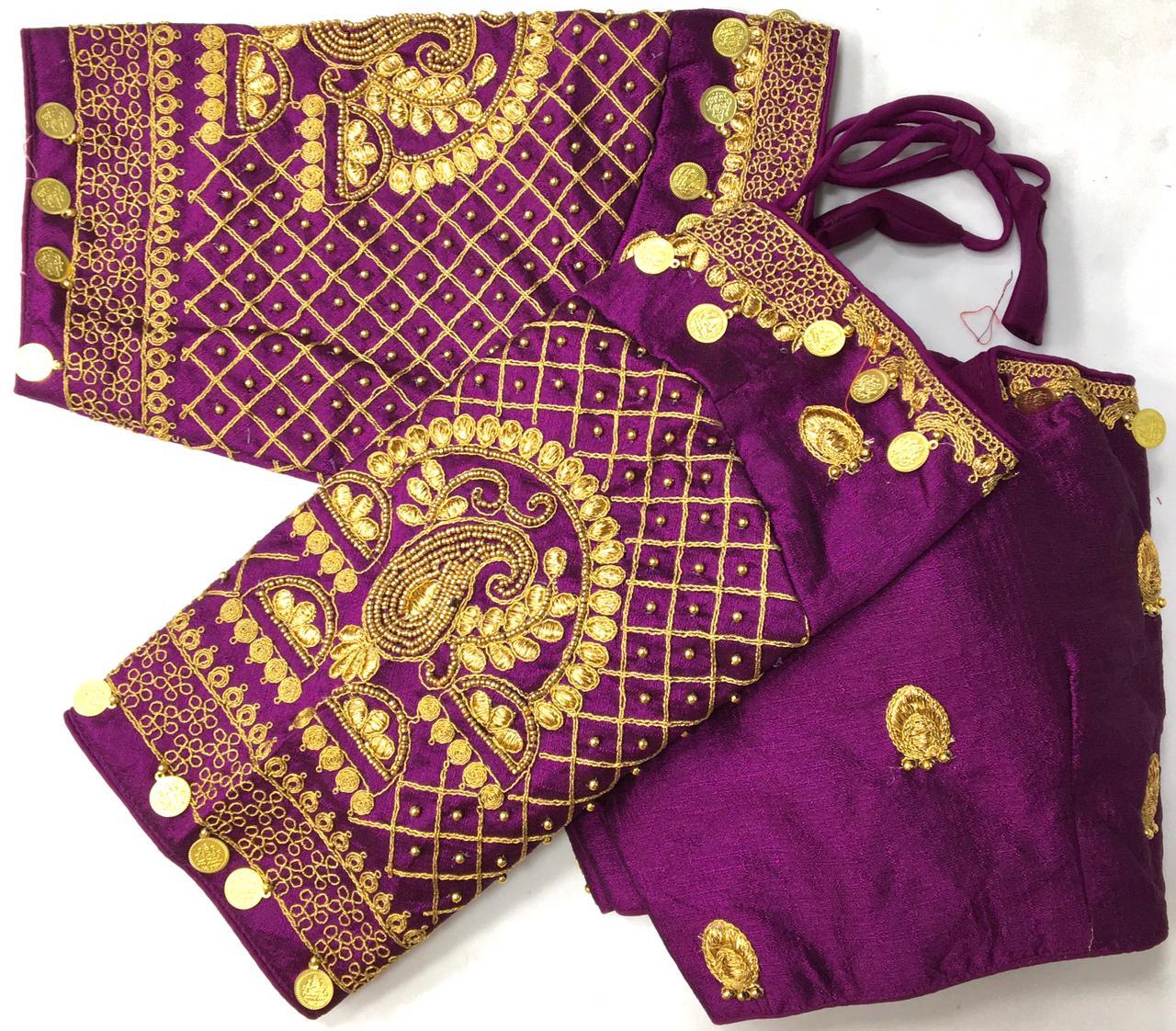 PARTY WEAR SIKKA WEDDING BLOUSE Anant Tex Exports Private Limited