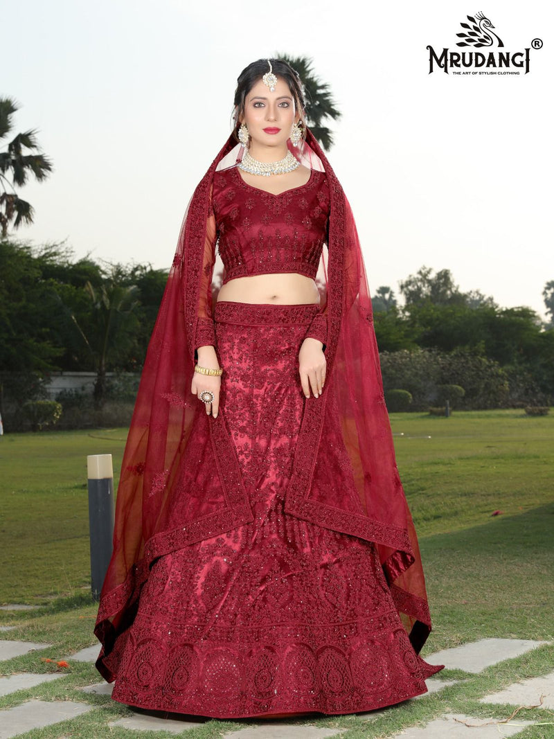 MRUDANGI SAPPHIRE 1040 SERIES DESIGNER LEHENGA Anant Tex Exports Private Limited