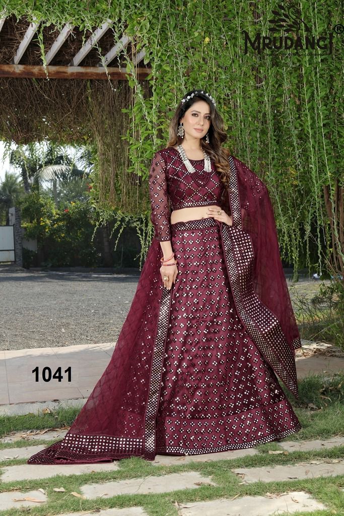 MRUDANGI SAPPHIRE 1040 SERIES DESIGNER LEHENGA Anant Tex Exports Private Limited