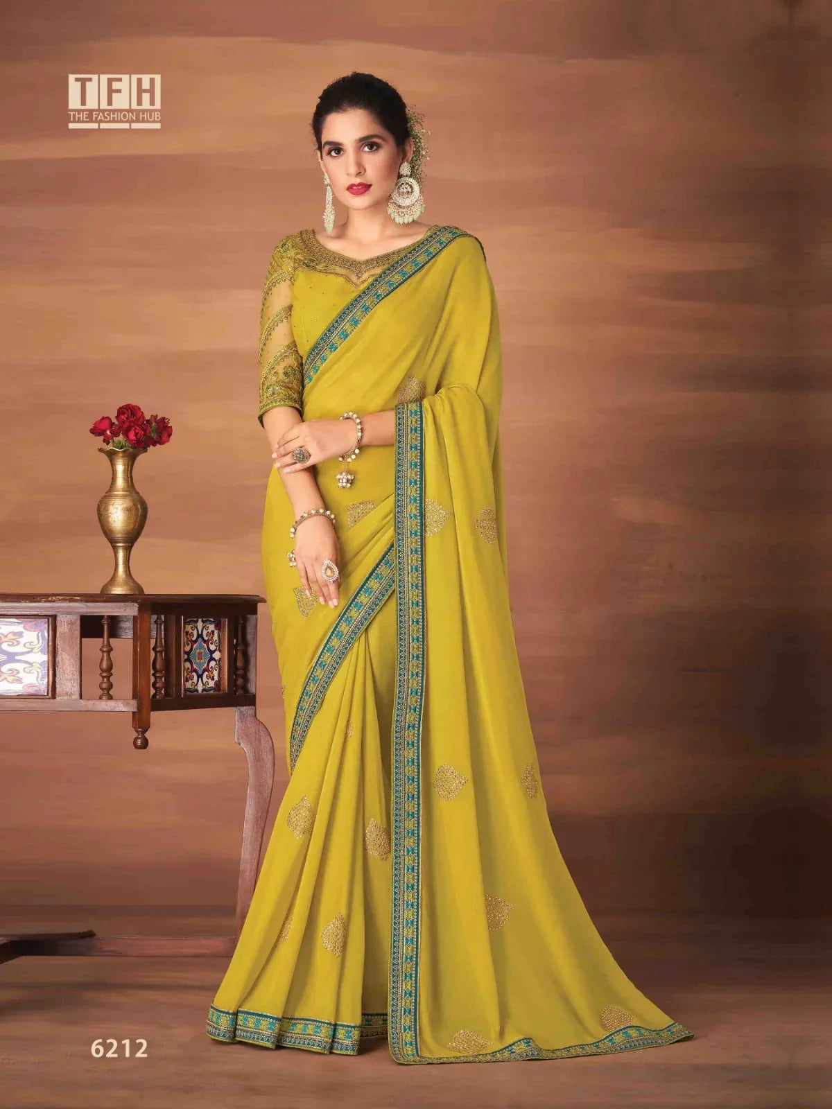 TFH 6200 SERIES GEORGETTE SAREE Anant Tex Exports Private Limited