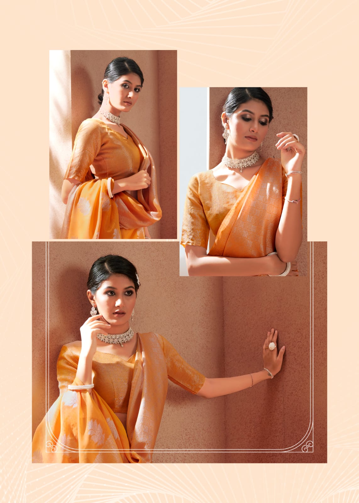 Wonderful Pastel Color-Range Avaloki Silk Saree Anant Tex Exports Private Limited