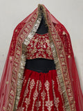 DESIGNER BOUTIQUE VELVET LEHENGA D.NO KB -1059 Anant Tex Exports Private Limited