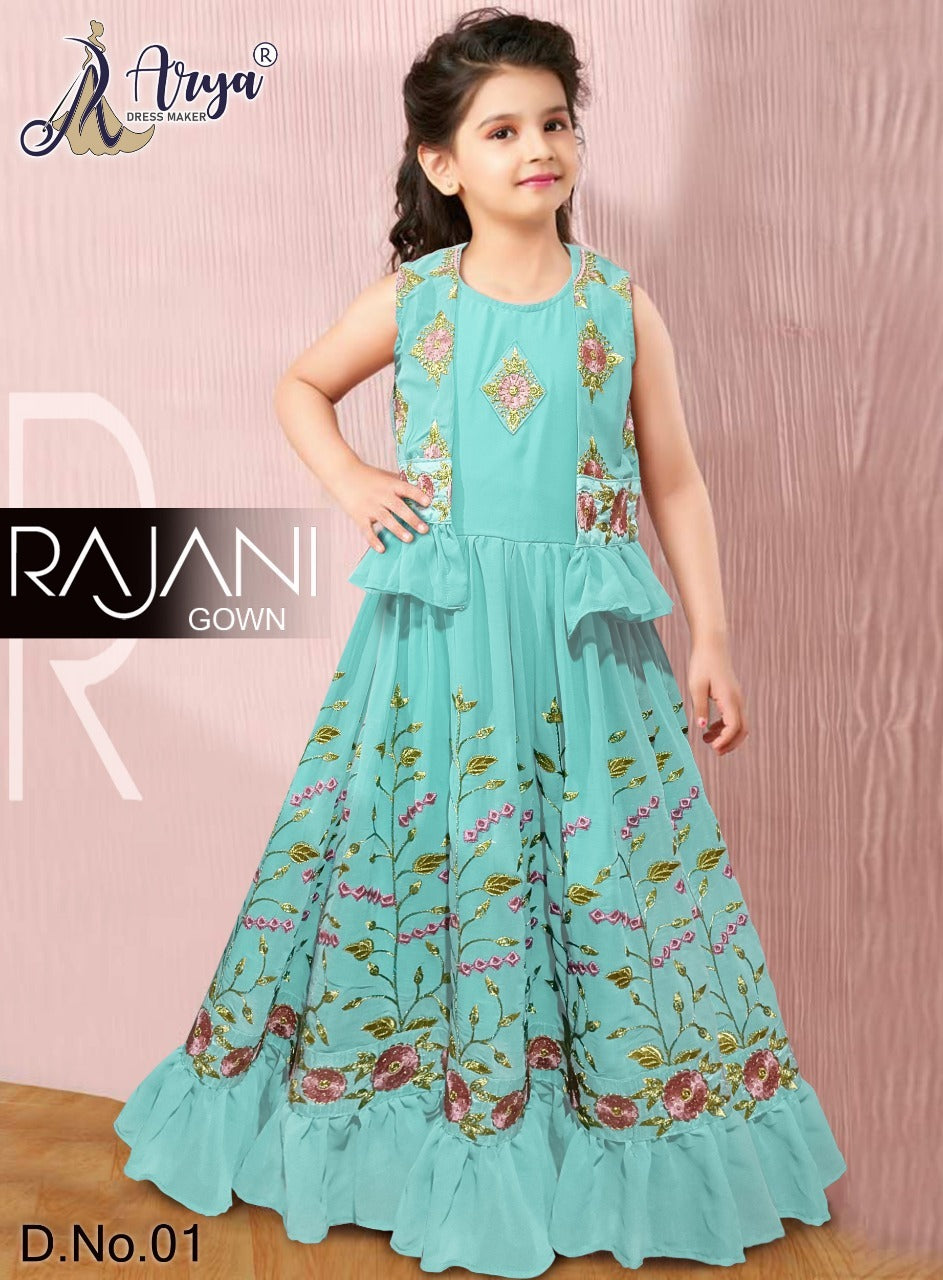 RAJANI DESIGNER CHILDREN GOWN Anant Tex Exports Private Limited