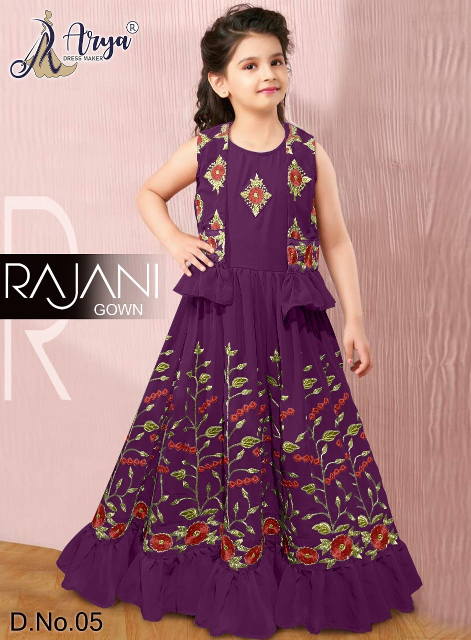 RAJANI DESIGNER CHILDREN GOWN Anant Tex Exports Private Limited