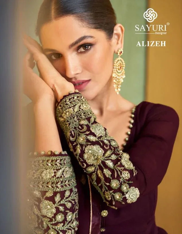 SAYURI ALIZEH 5218 SERIES DESIGNER SUIT Anant Tex Exports Private Limited