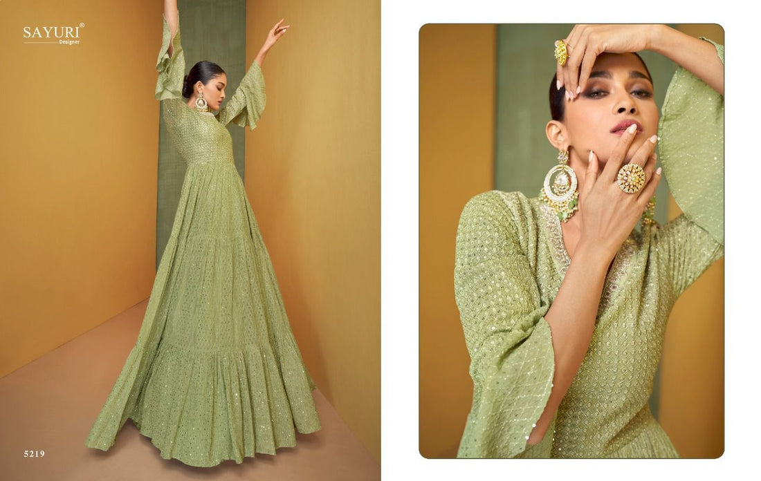 SAYURI ALIZEH 5218 SERIES DESIGNER SUIT Anant Tex Exports Private Limited