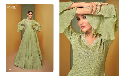 SAYURI ALIZEH 5218 SERIES DESIGNER SUIT Anant Tex Exports Private Limited