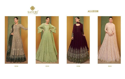 SAYURI ALIZEH 5218 SERIES DESIGNER SUIT Anant Tex Exports Private Limited