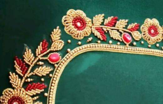 Maggam Designer Blouse Anant Tex Exports Private Limited