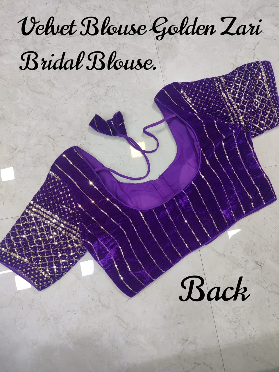 Velvet Bridal -1 Special Blouse Anant Tex Exports Private Limited