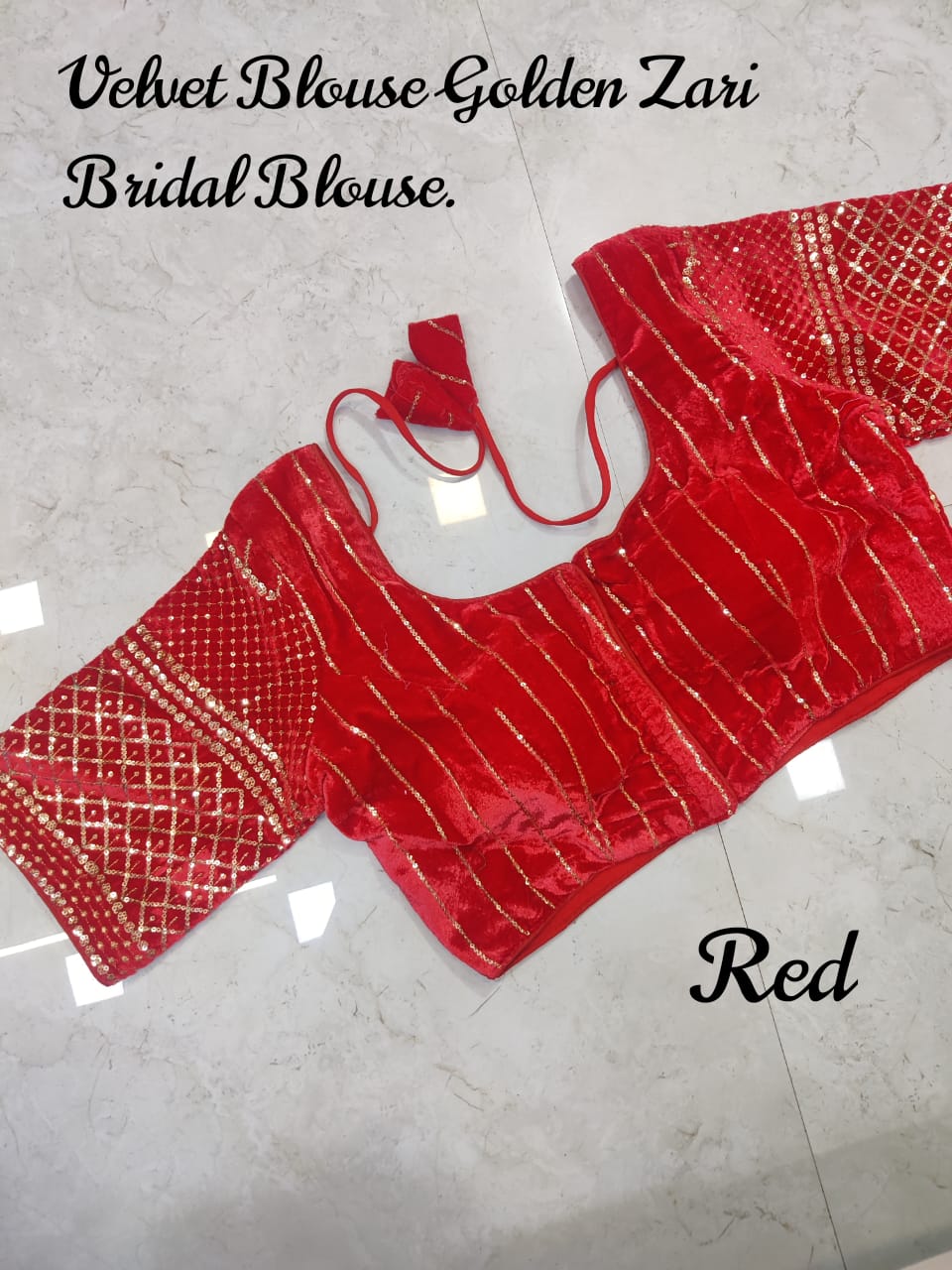 Velvet Bridal -1 Special Blouse Anant Tex Exports Private Limited