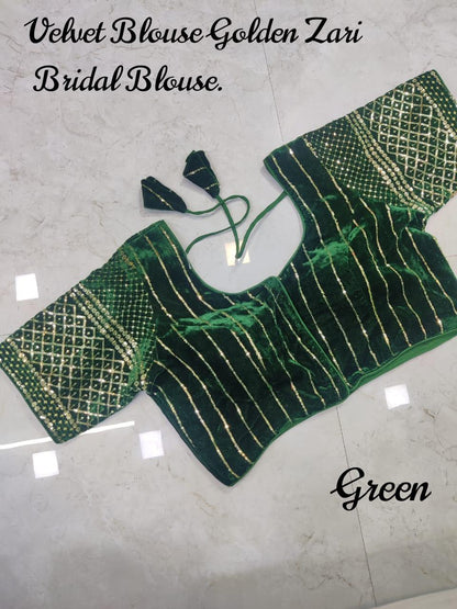 Velvet Bridal -1 Special Blouse Anant Tex Exports Private Limited