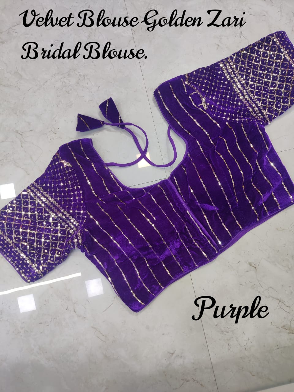 Velvet Bridal -1 Special Blouse Anant Tex Exports Private Limited