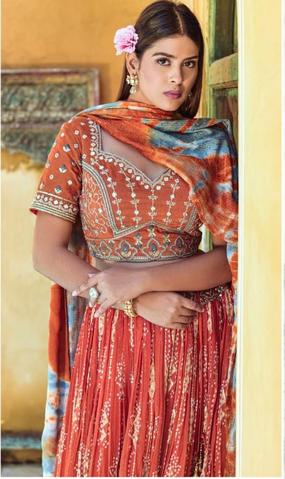 Parvati Avant Designer Lehenga Choli Anant Tex Exports Private Limited