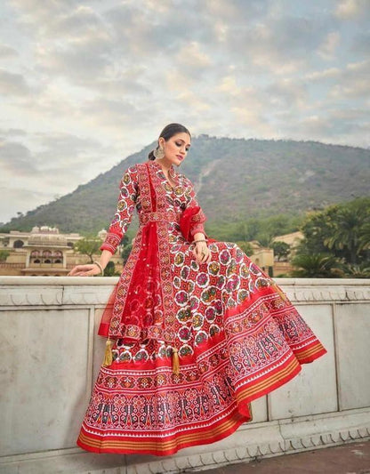 Virasat Vol Patola Designer Gown Anant Tex Exports Private Limited