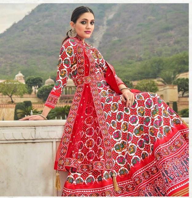 Virasat Vol Patola Designer Gown Anant Tex Exports Private Limited
